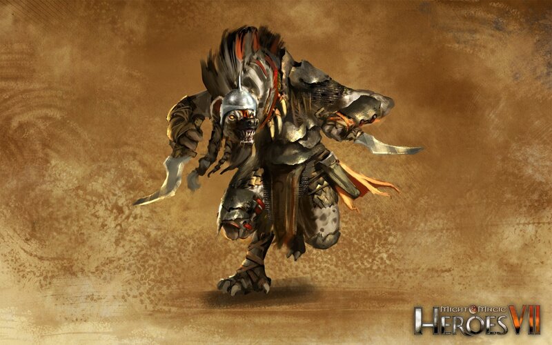 Hyaena warrior from Might & Magic VII
