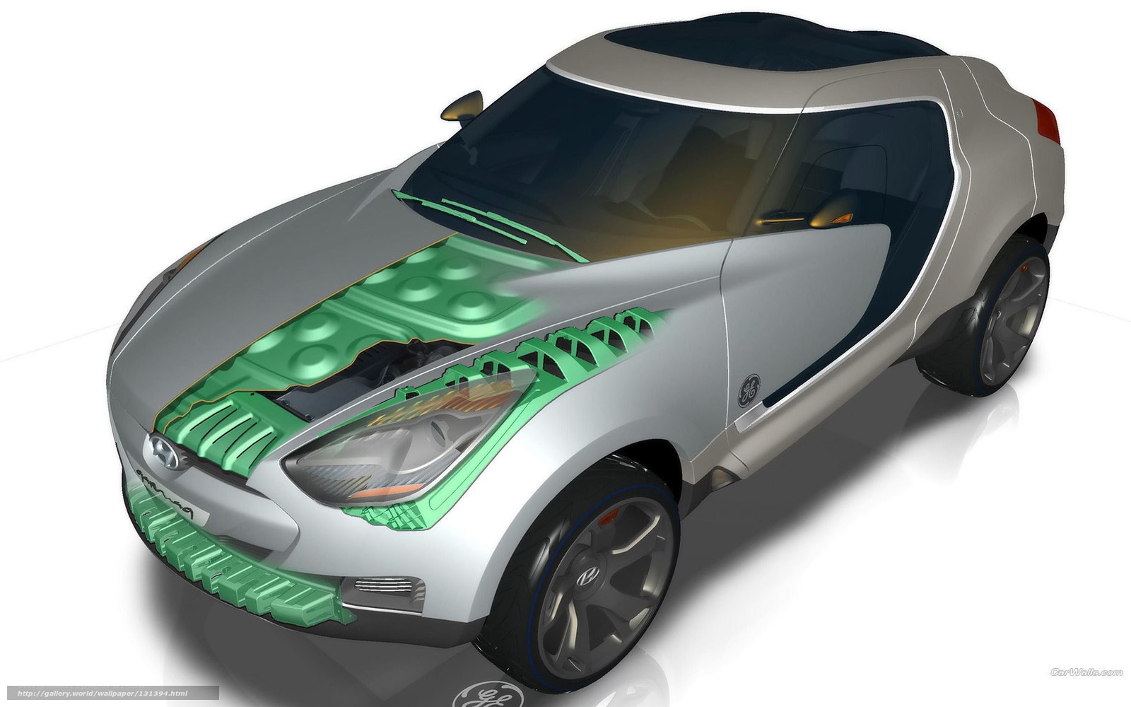 Hybrid car concept design