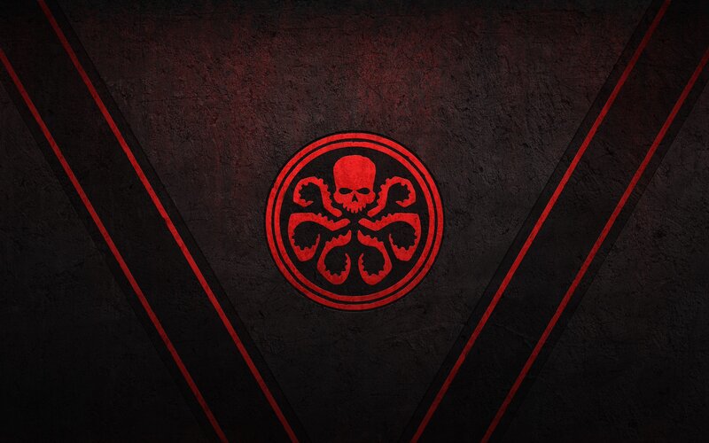 Hydra logo on dark background