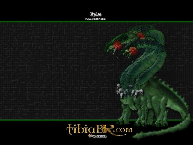 Hydra monster illustration