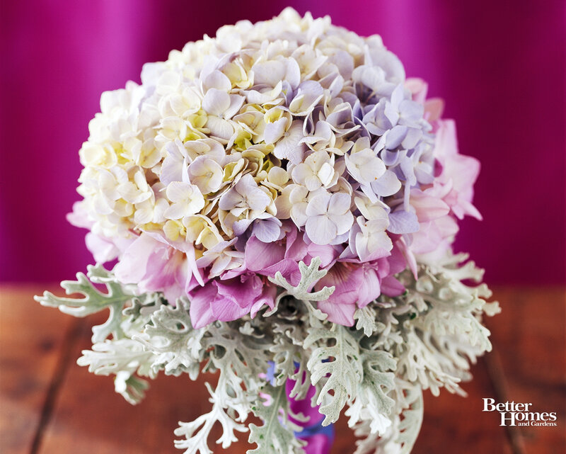 Hydrangea Bouquet — Purple