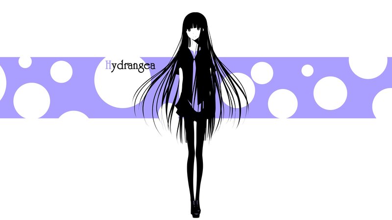 Hydrangea character art