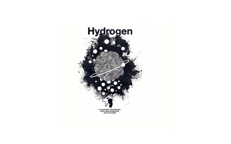 Hydrogen element poster