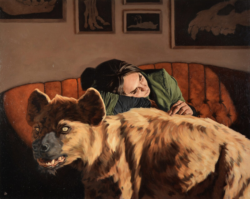 Hyena on Couch