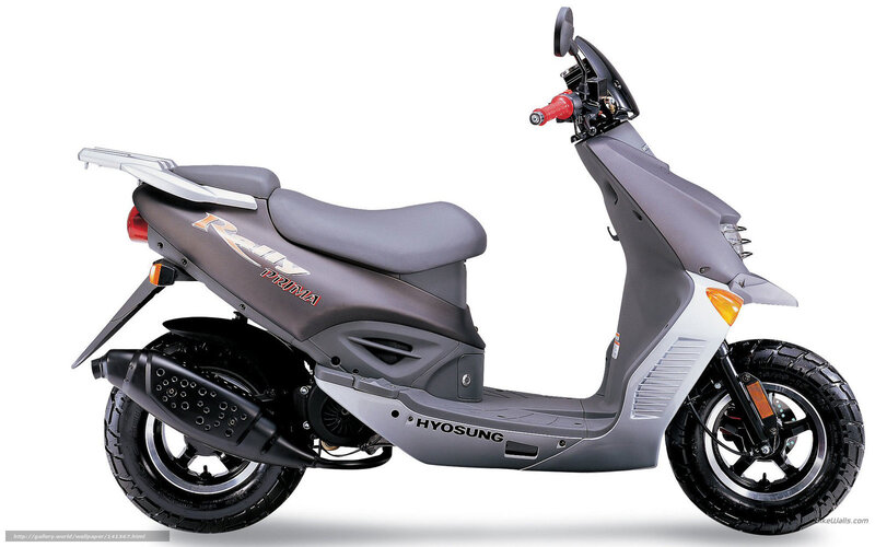 Hyosung Prima scooter