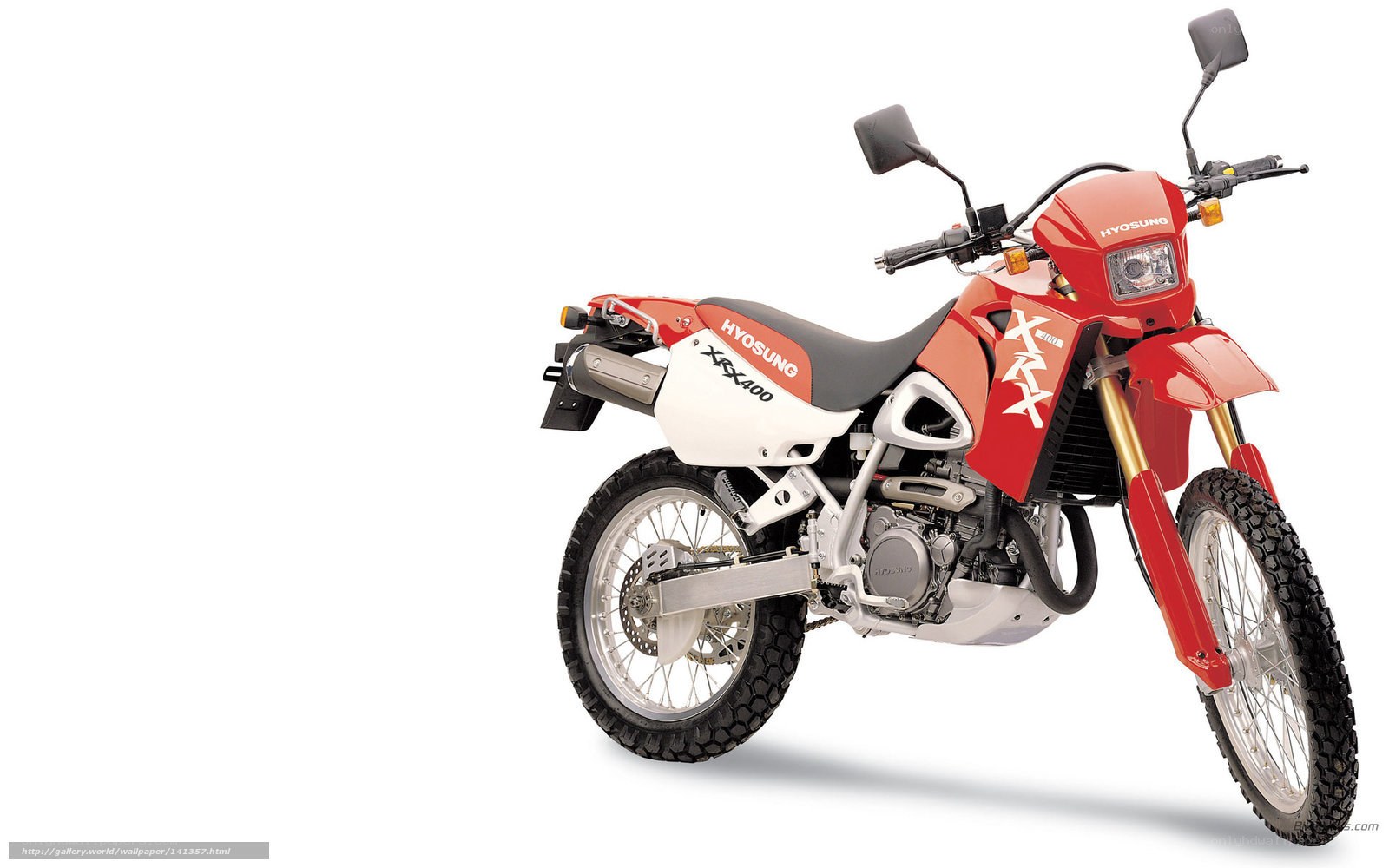Hyosung XRX 400 motorcycle
