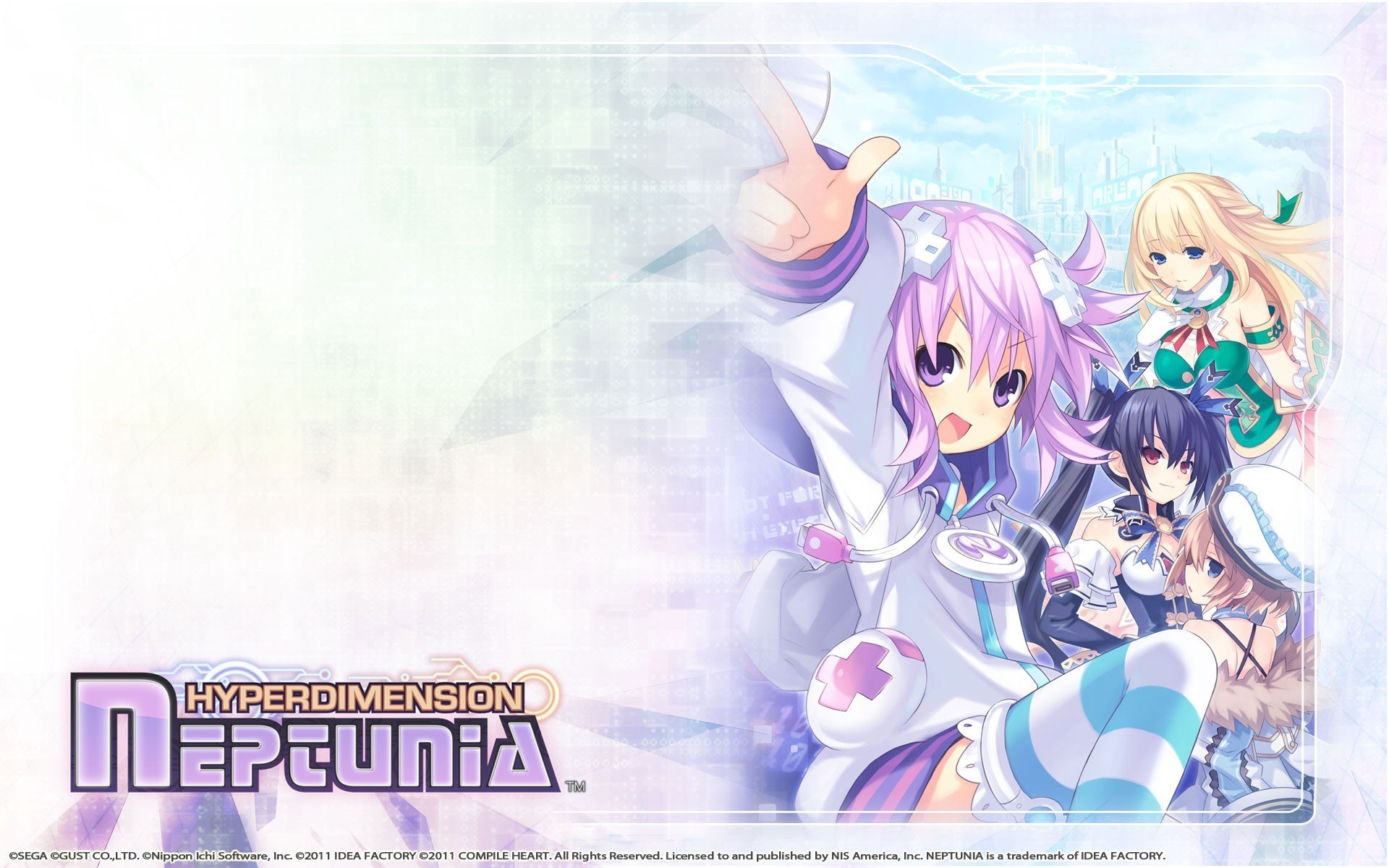 Hyperdimension Neptunia artwork