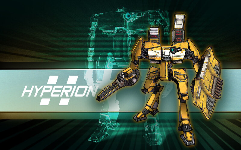 Hyperion robot mech
