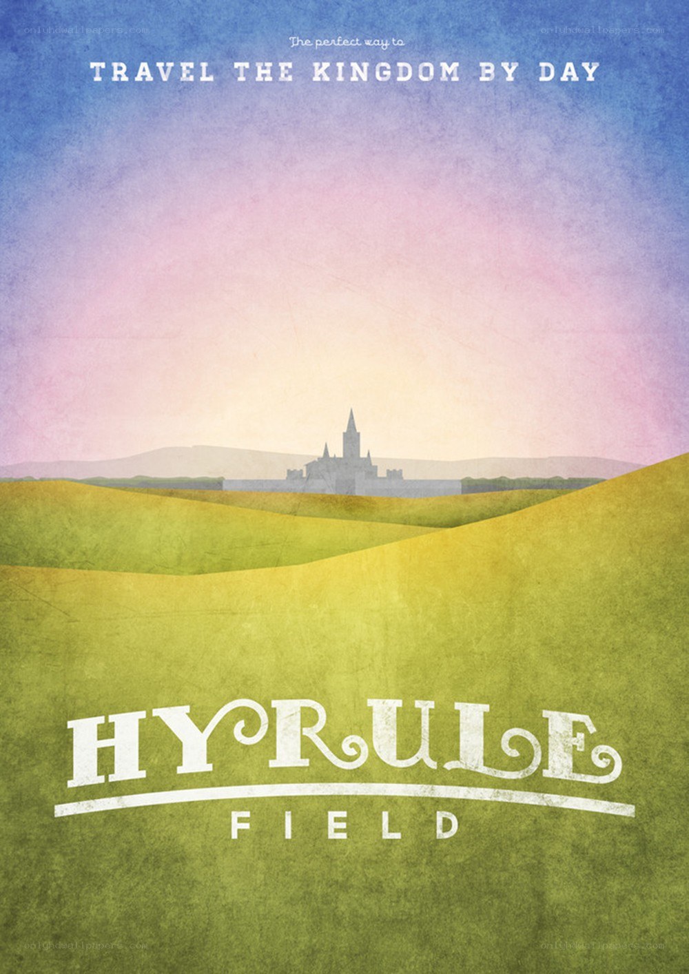 Hyrule Field Travel Poster