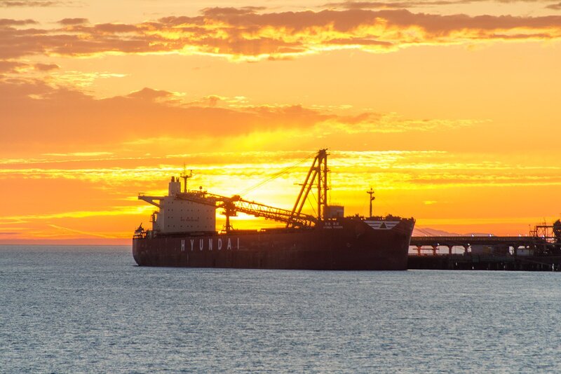 Hyundai Cargo Ship