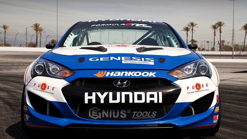 Hyundai Genesis Coupe race car