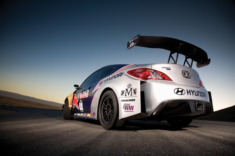 Hyundai Genesis race car