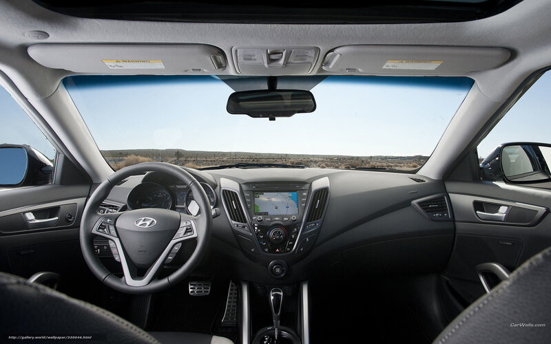 Hyundai interior view