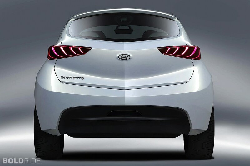Hyundai ix-Metro concept rear view