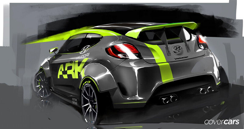 Hyundai Veloster Race Car