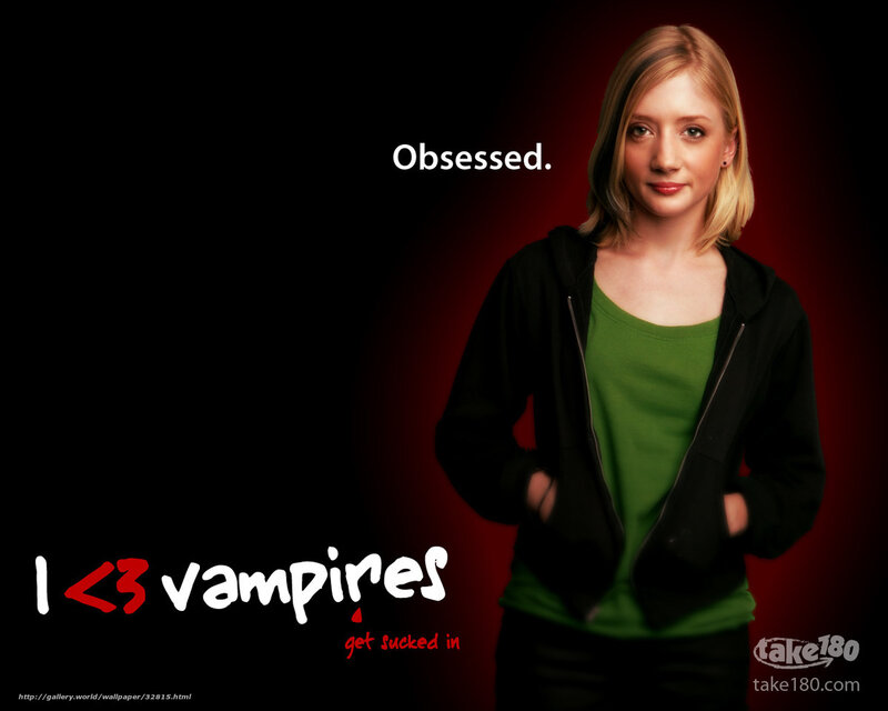 I <3 vampires wallpaper