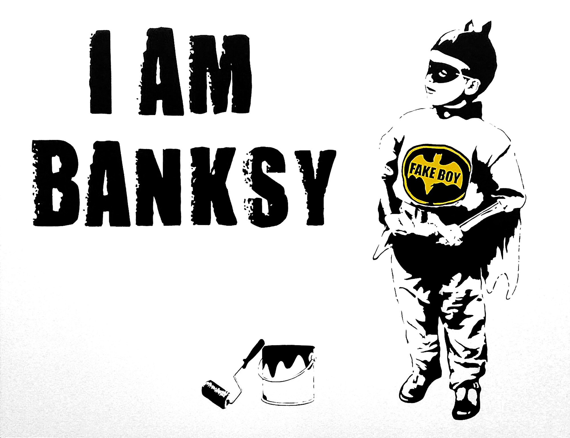I Am Banksy Artwork