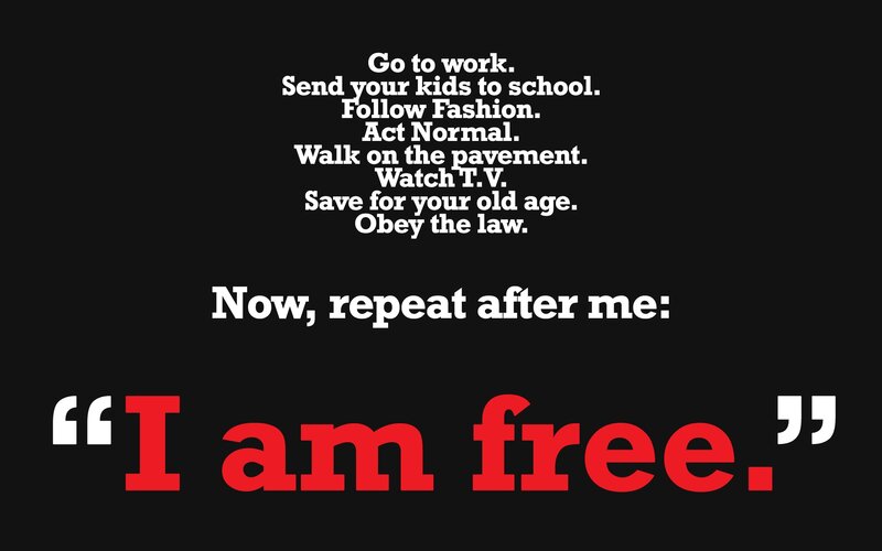 I am free quote