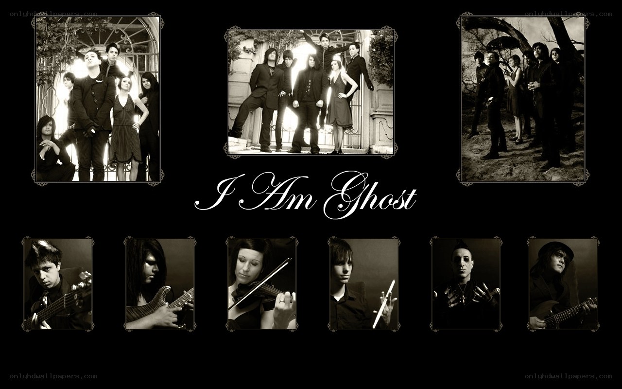 I Am Ghost band collage