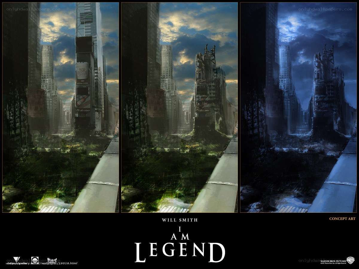 I Am Legend concept art
