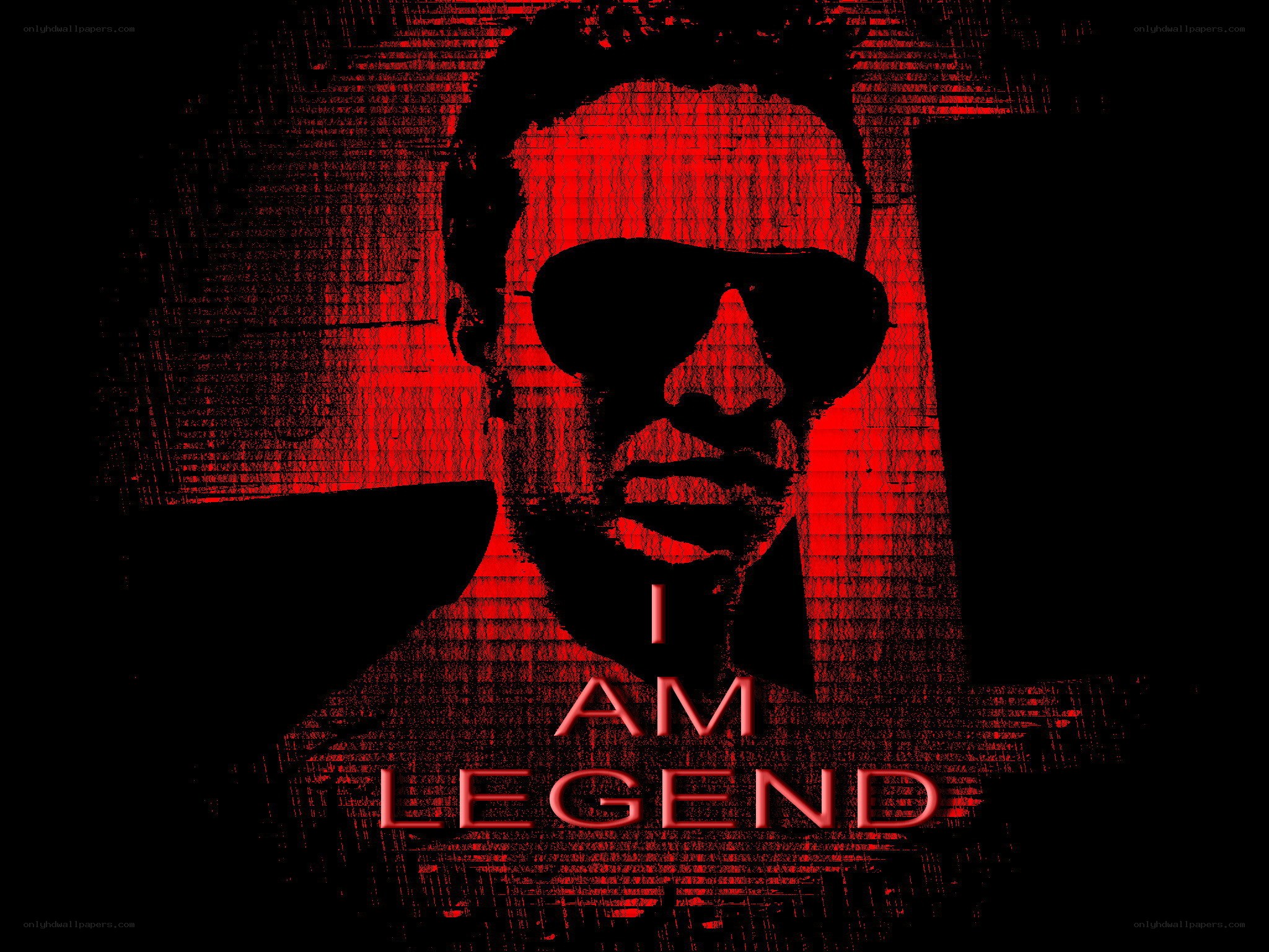 I Am Legend poster art