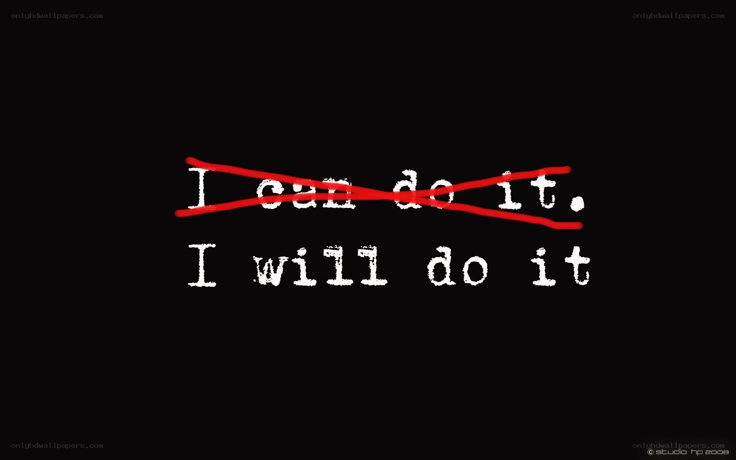 I can do it vs I will do it