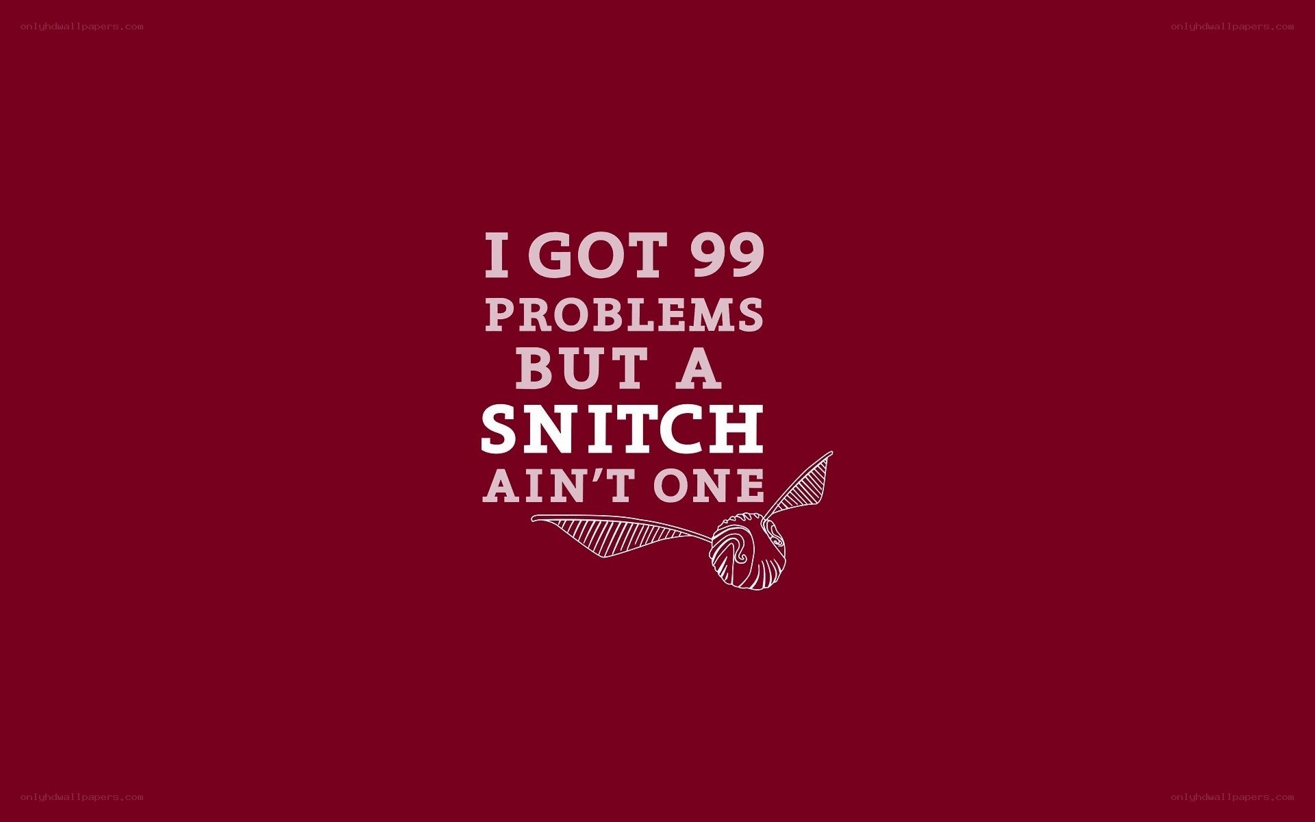 I Got 99 Problems But A Snitch Ain't One