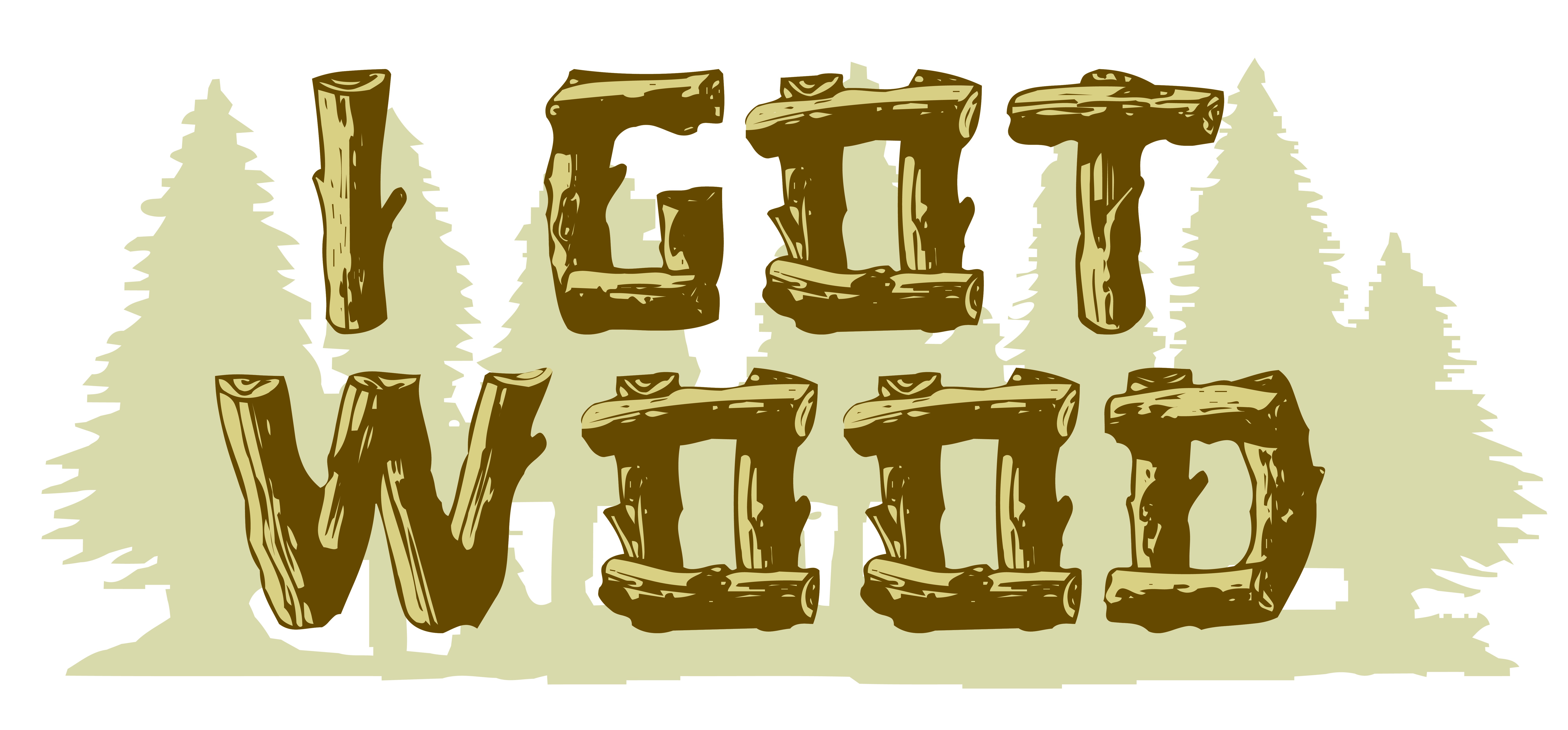 I Got Wood text art