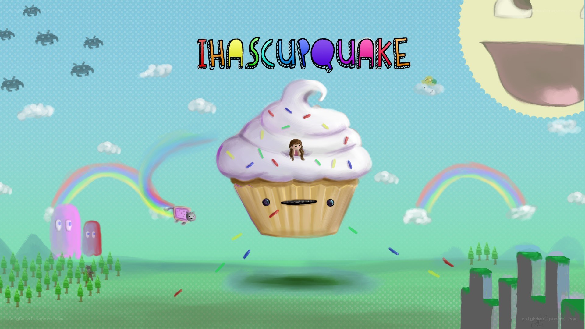 I Has Cupquake game art