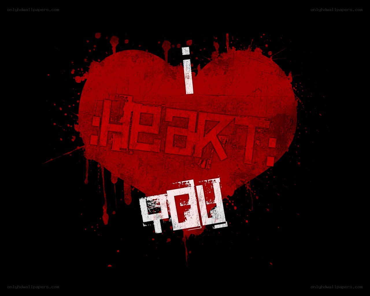 I Heart You graphic