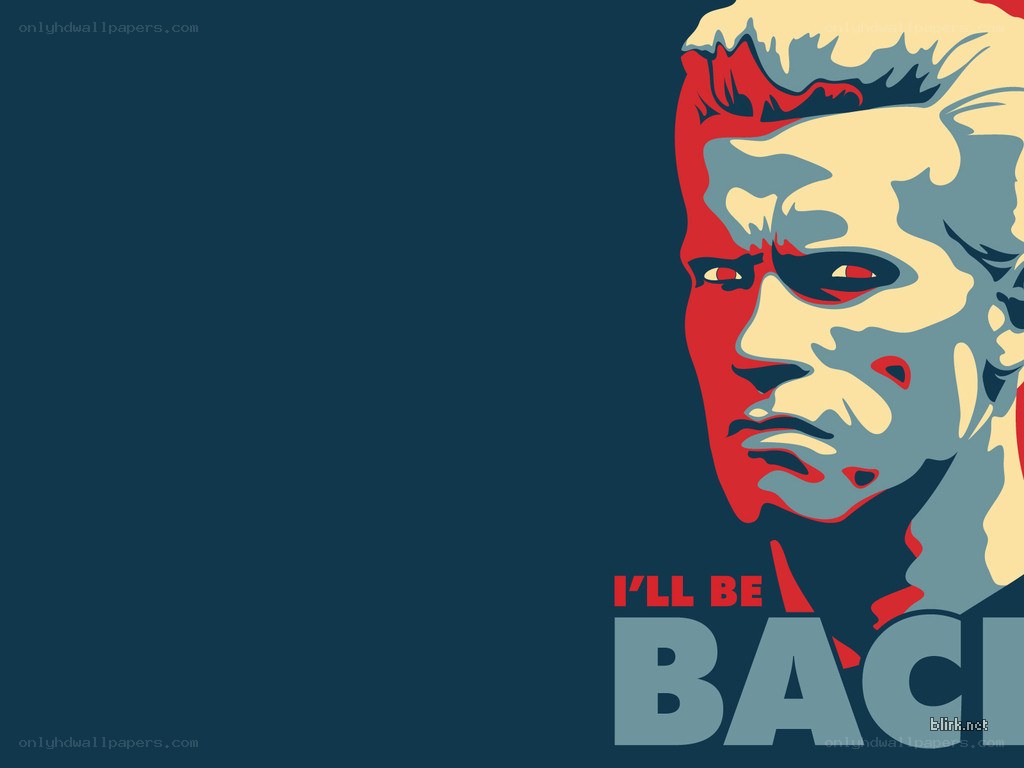I'll Be Back poster art