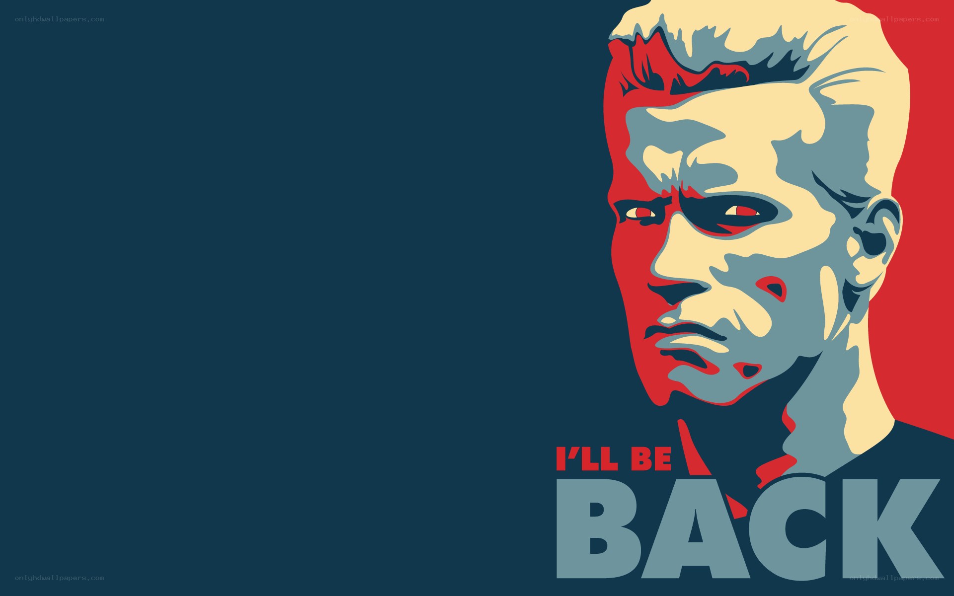 I'll Be Back poster art