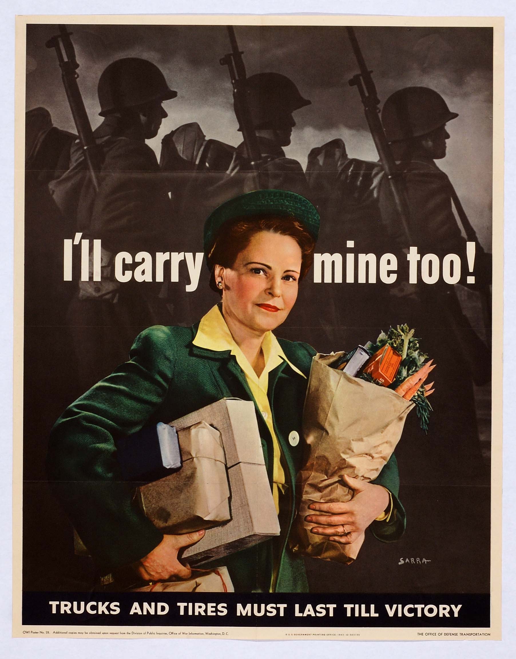 I'll carry mine too!