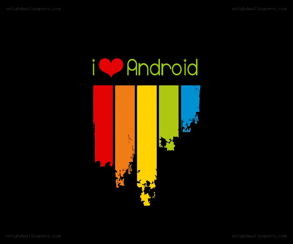 I love Android logo
