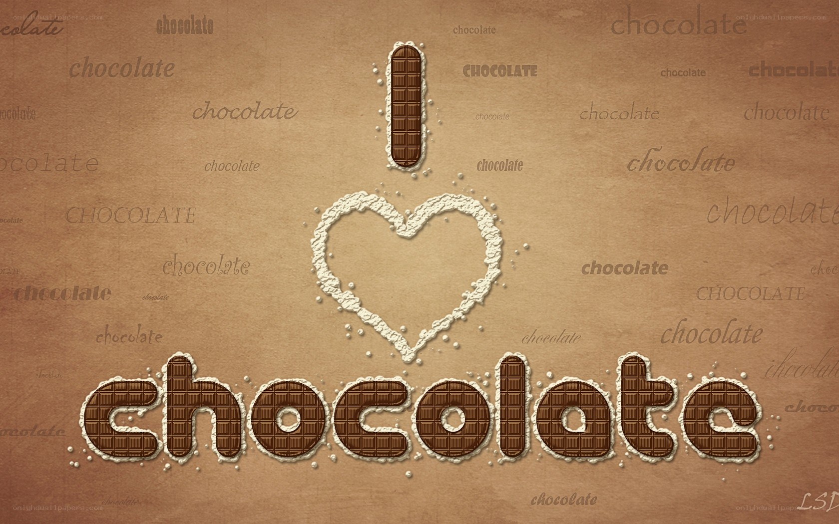 I love chocolate