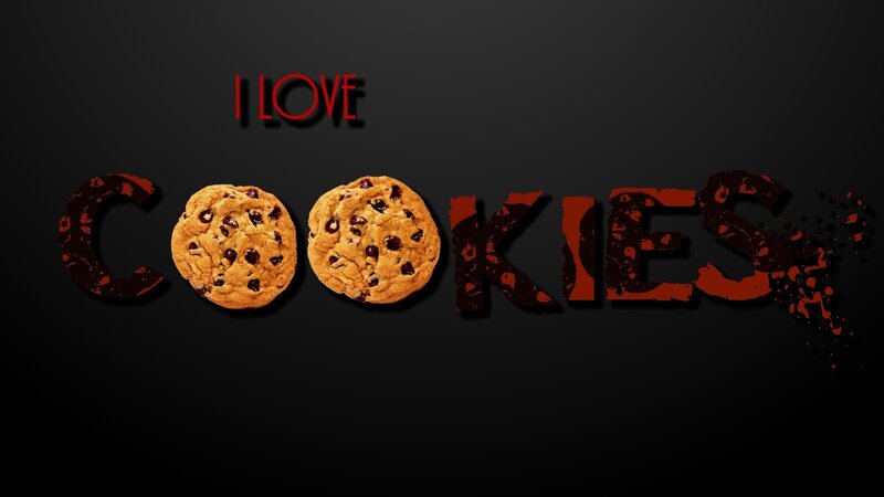 I love cookies text art