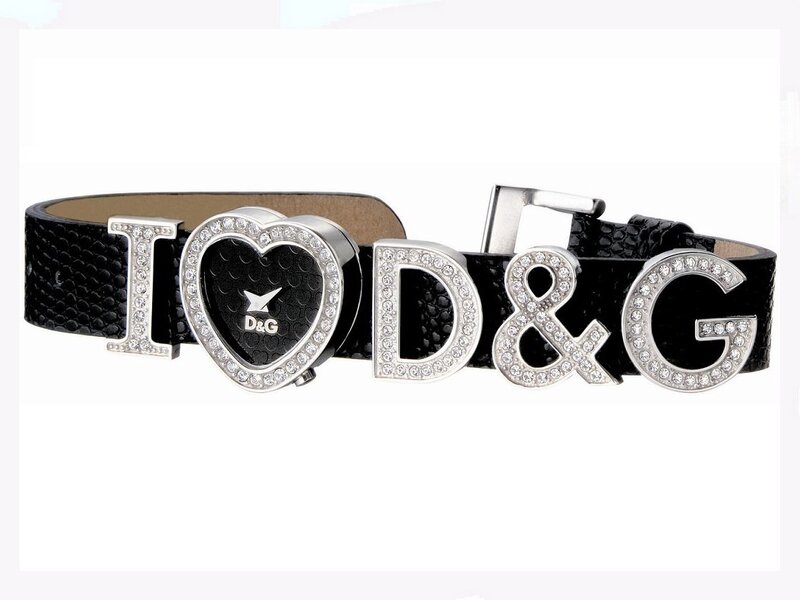 I Love D&G belt