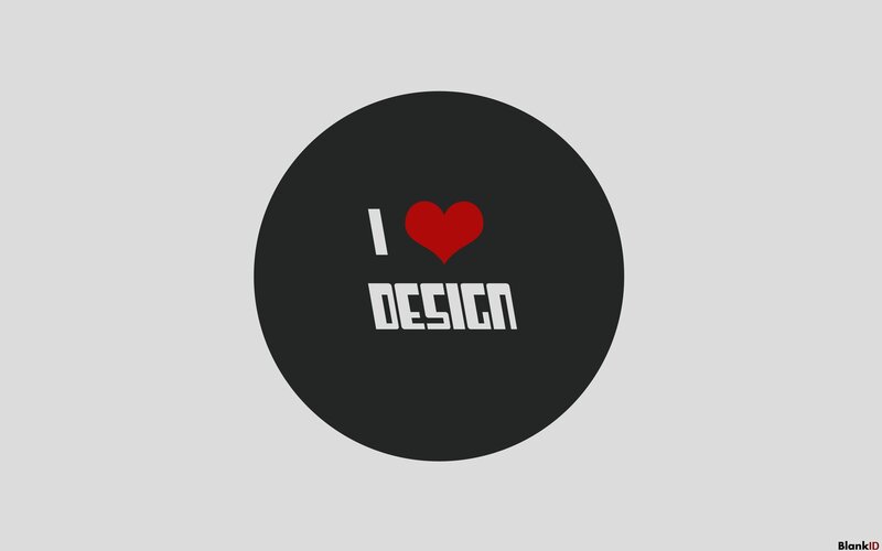 I love design graphic