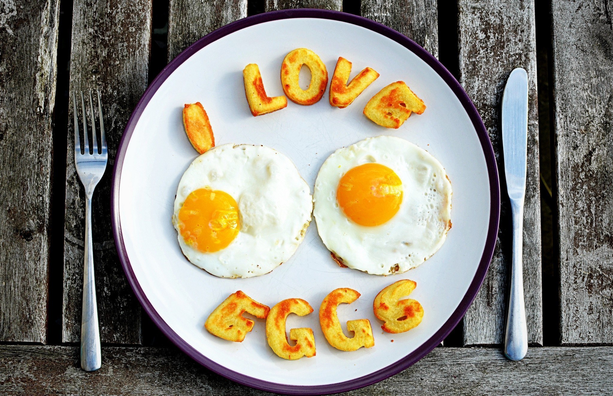 I love eggs breakfast