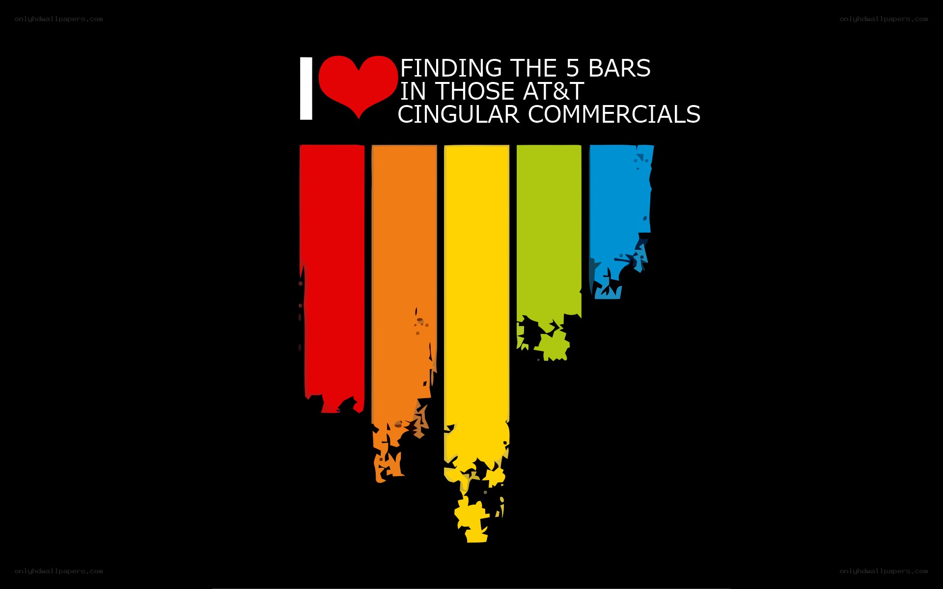 I love finding the five bars