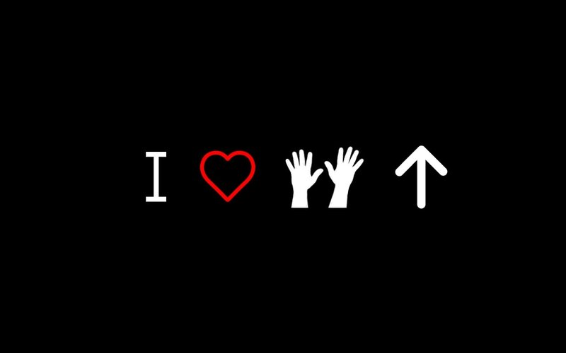 I love hands up