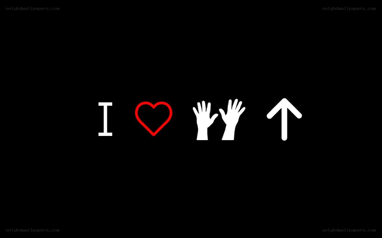 I love hands up