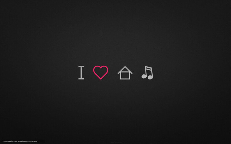 I love home and music
