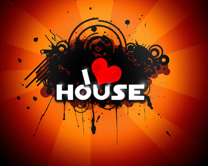 I love house music design