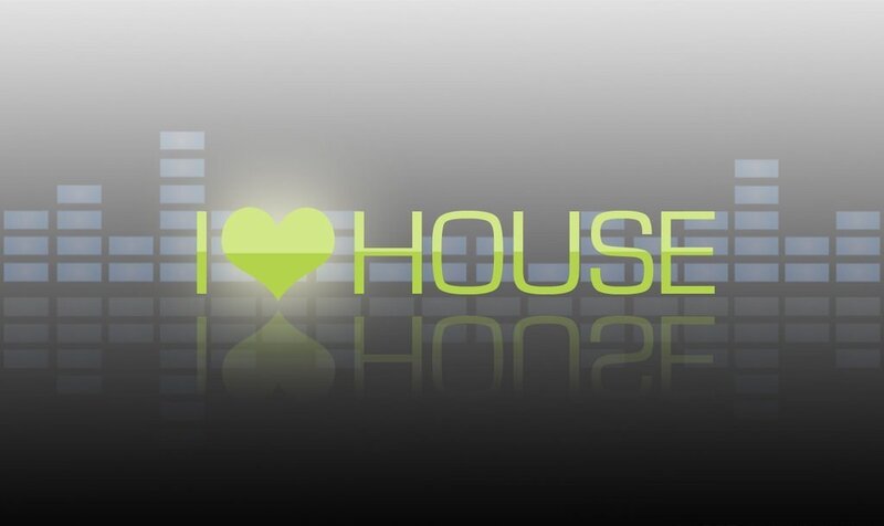 I Love House Music Text