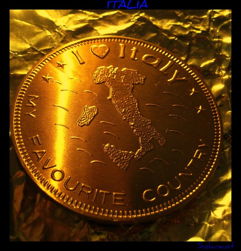 I Love Italy coin