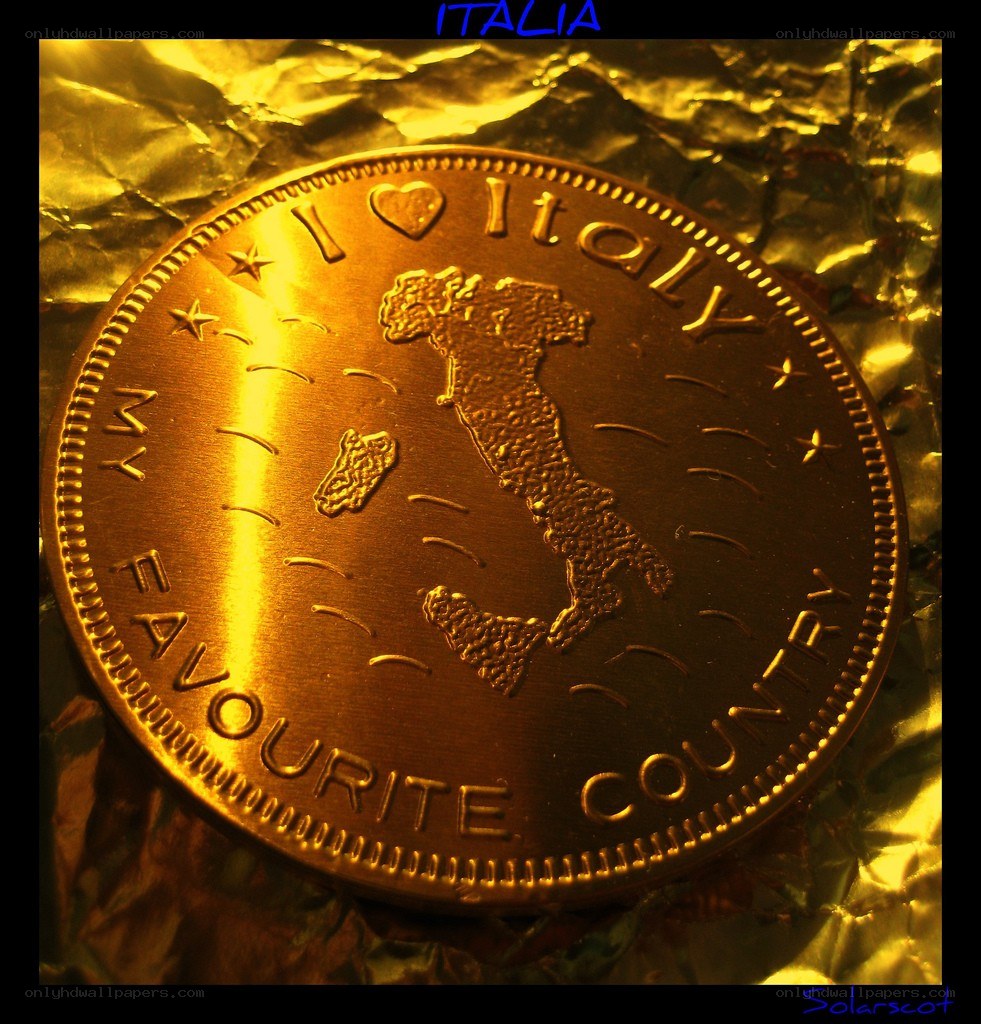 I Love Italy coin