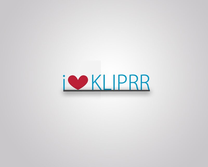 i love kliprr logo