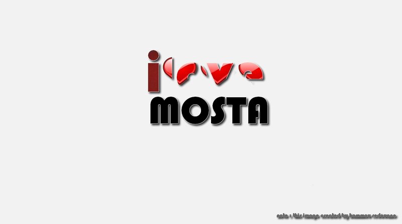 i love mosta logo