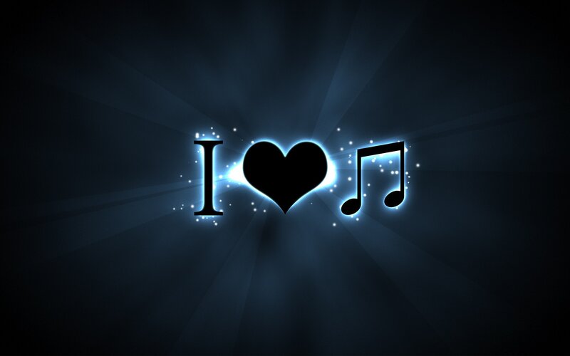 I love music graphic